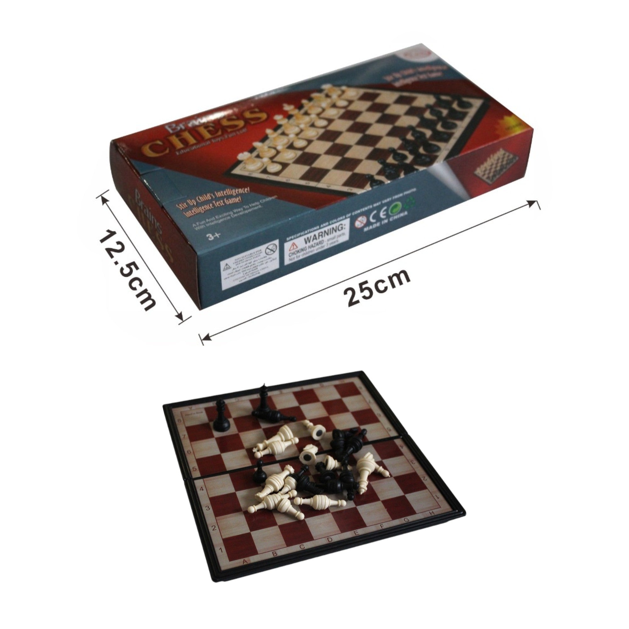 Ajedrez Clásico Mediano – Tablero Plegable