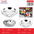 Plato Hondo Acero Inoxidable 20 cm HZ30 Cocina Restaurante