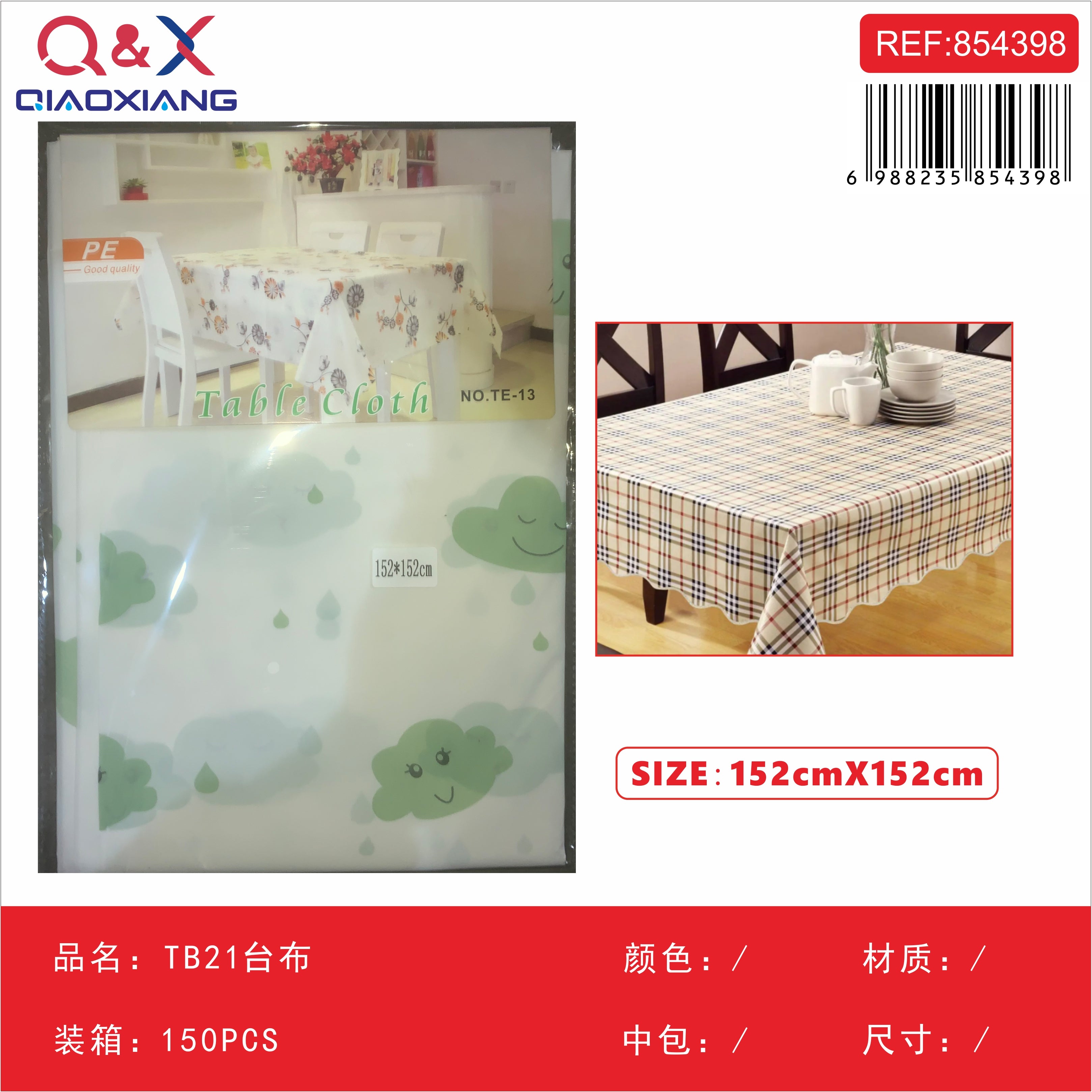 Mantel Decorativo TB21 Resistente para Cocina y Comedor
