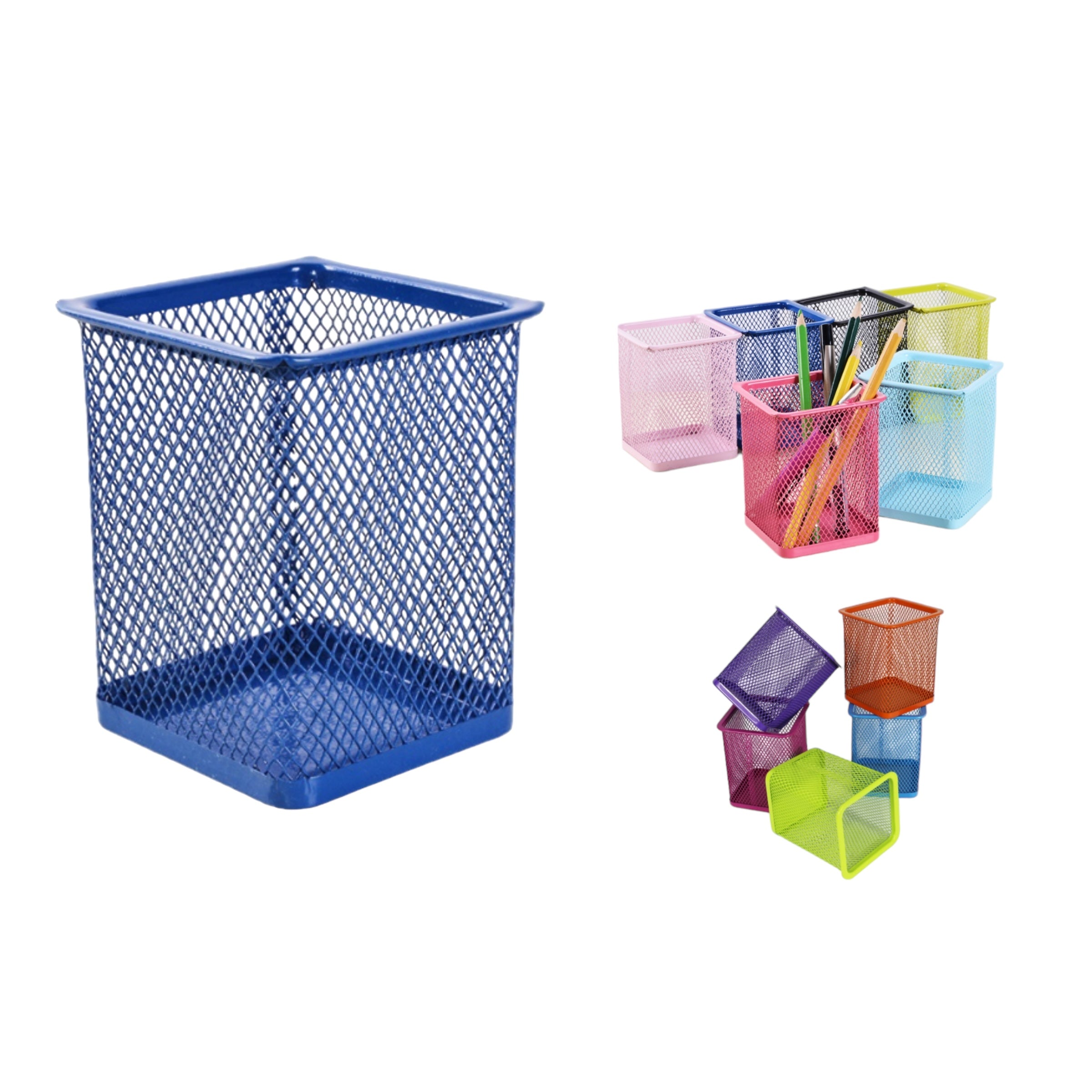 Portalápices Metálico Cuadrado