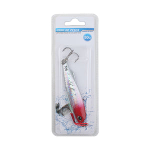 Plomo de pesca 1003-80G con triple gancho - Q&X