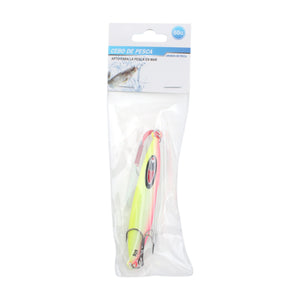 Plomo de pesca 1005-60G con triple gancho - Q&X