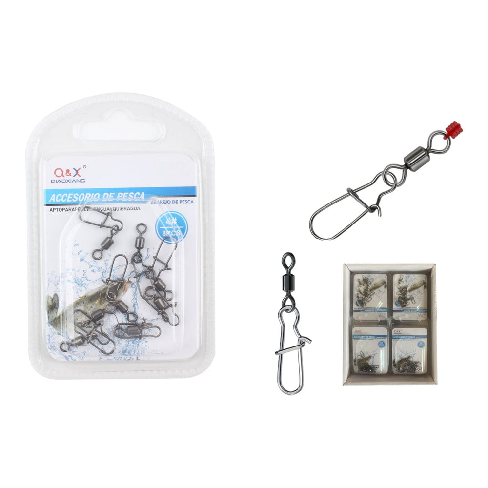 (Accesorios Para Aparejos De Pesca) American + Pin Mejorado 6# 10Pcs - Q&X