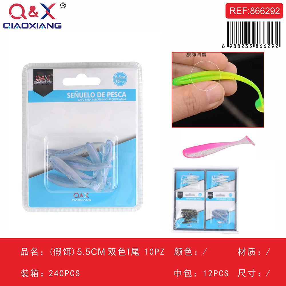 Cola T Bicolor 5.5CM 10PCS