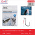 Anzuelo Iseama con Ojal Universal N°8 Negro Níquel 10PCS