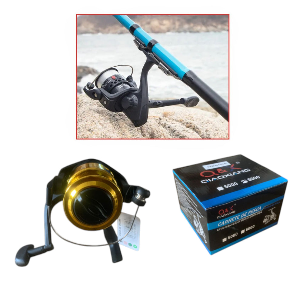 Carrete de Pesca De Plástico Nb5000 - Q&X