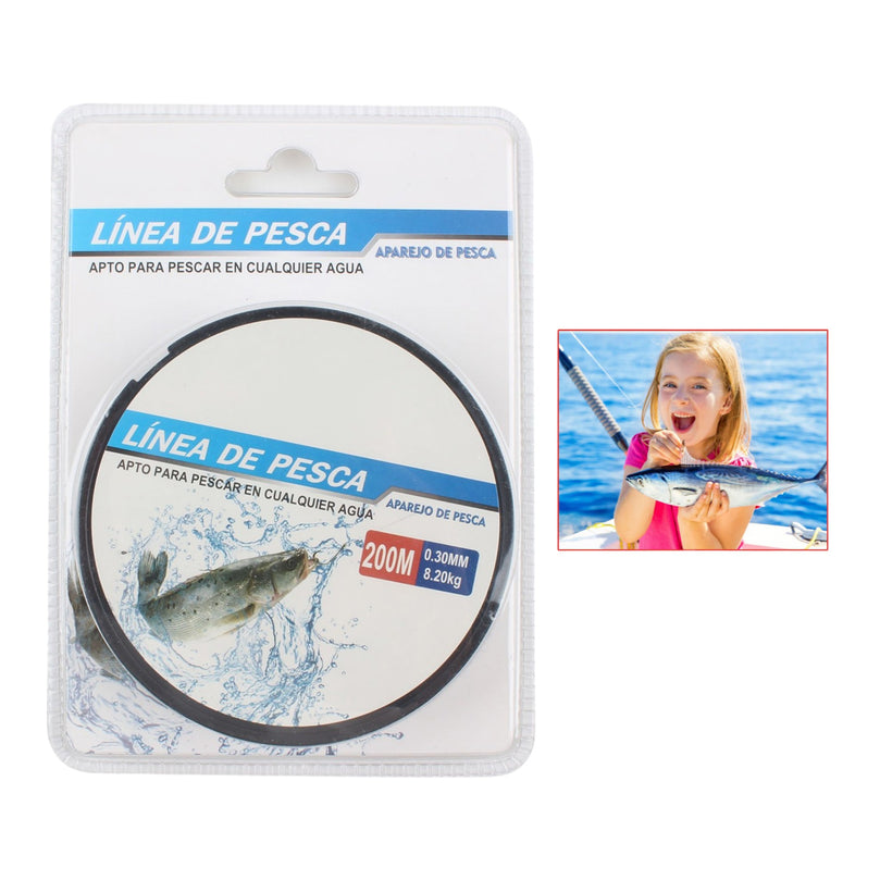 Línea De Pesca De 200 Metros 0,40 Mm - Q&X