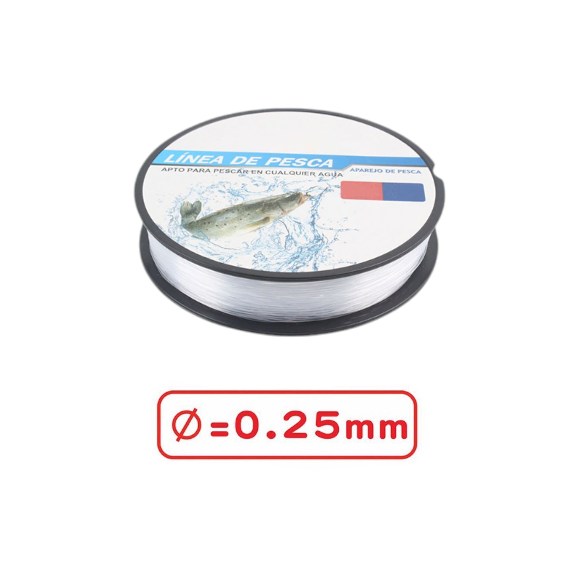 Línea De Pesca De 300 Metros 0,25 Mm - Q&X