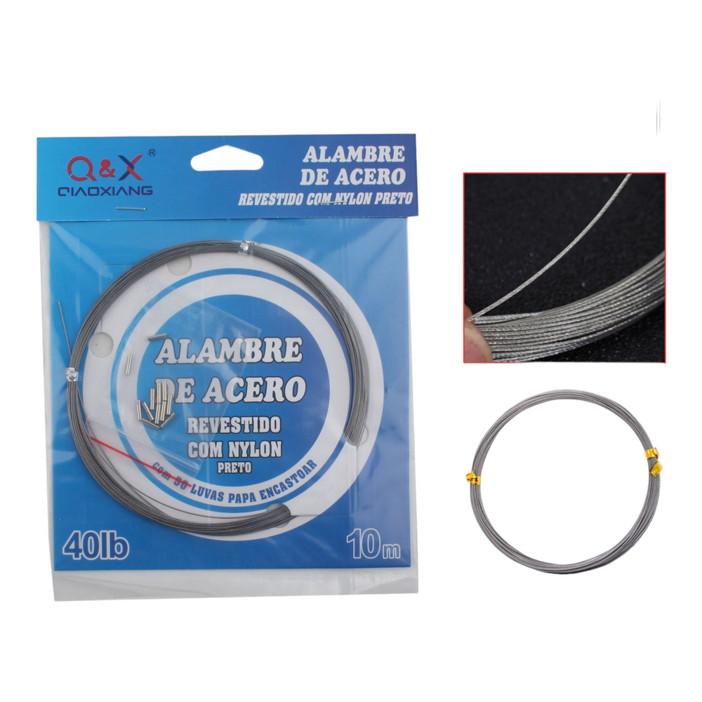 Cable Delantero De Pesca En El Mar De 10M 40Lb - Q&X