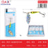 Cucharilla giratoria tipo pez volador 9 g