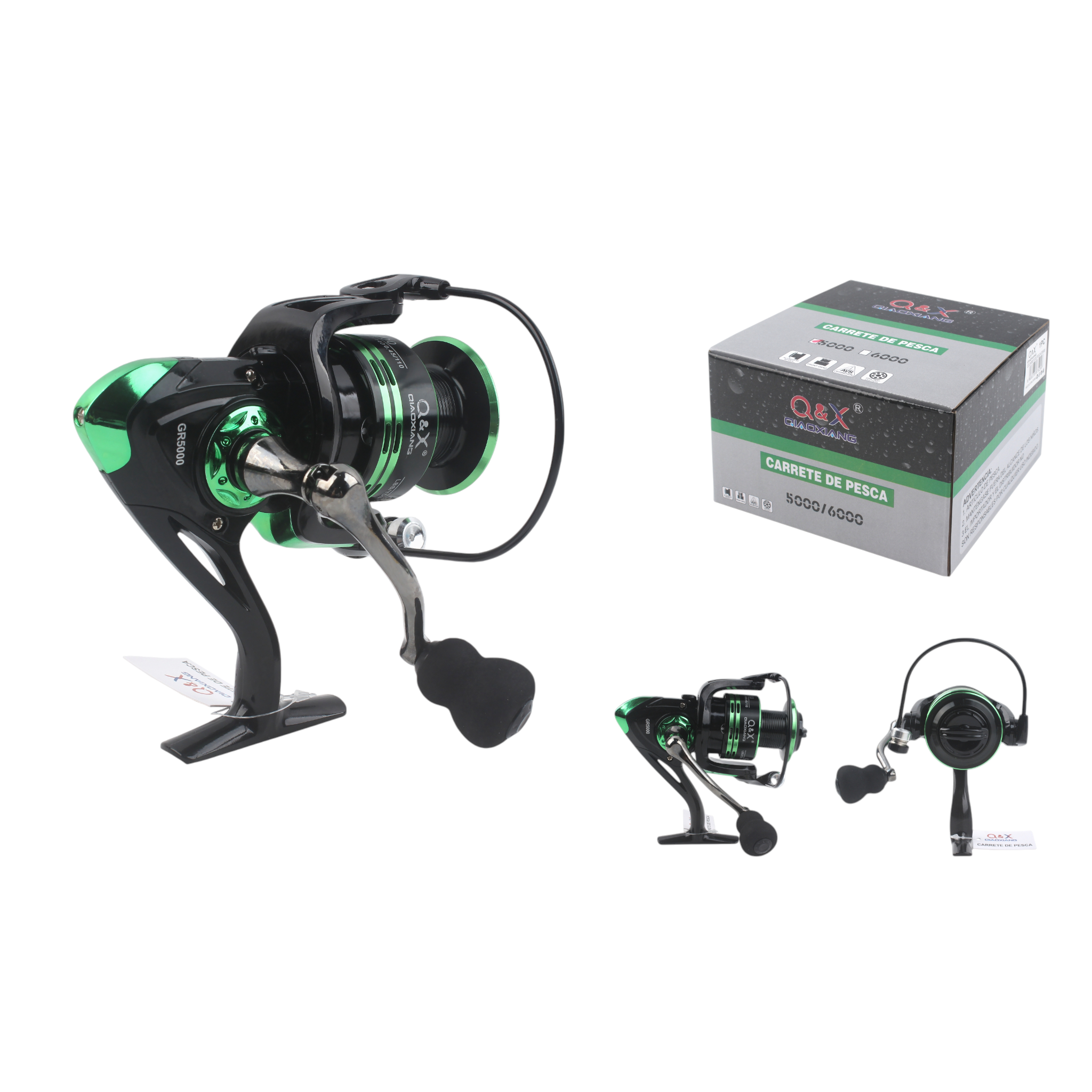 Carrete de pesca metálico GR4000