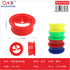 Pack x 12 Carrete enrolla hilo cara sonriente 123*50MM