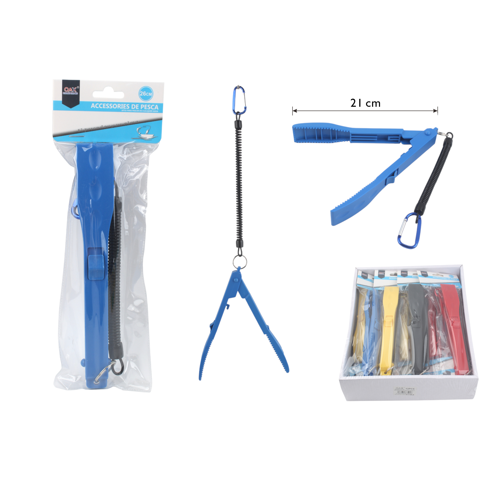 Pinza plástica para peces 26 cm