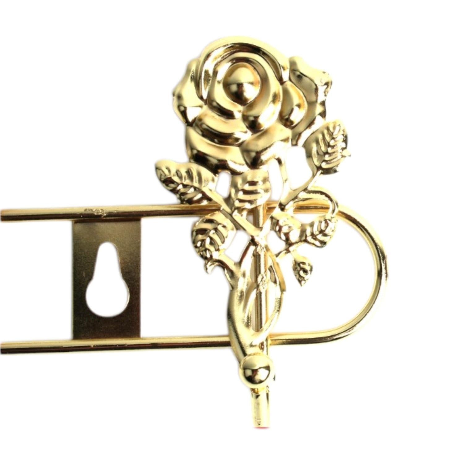 Lx120-Gancho Rosa Imitación Oro