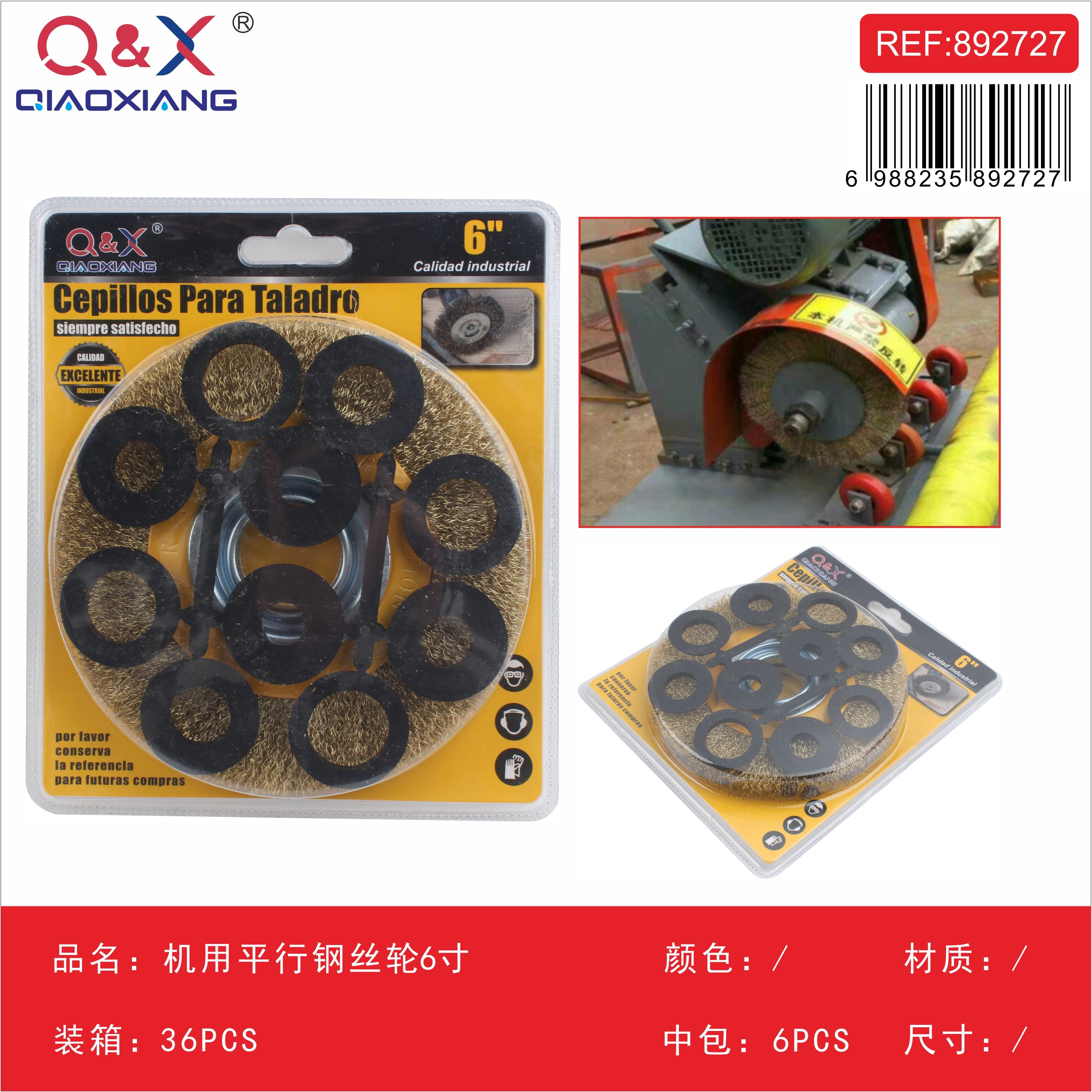 Rueda de alambre paralela para máquina 6Pulgada