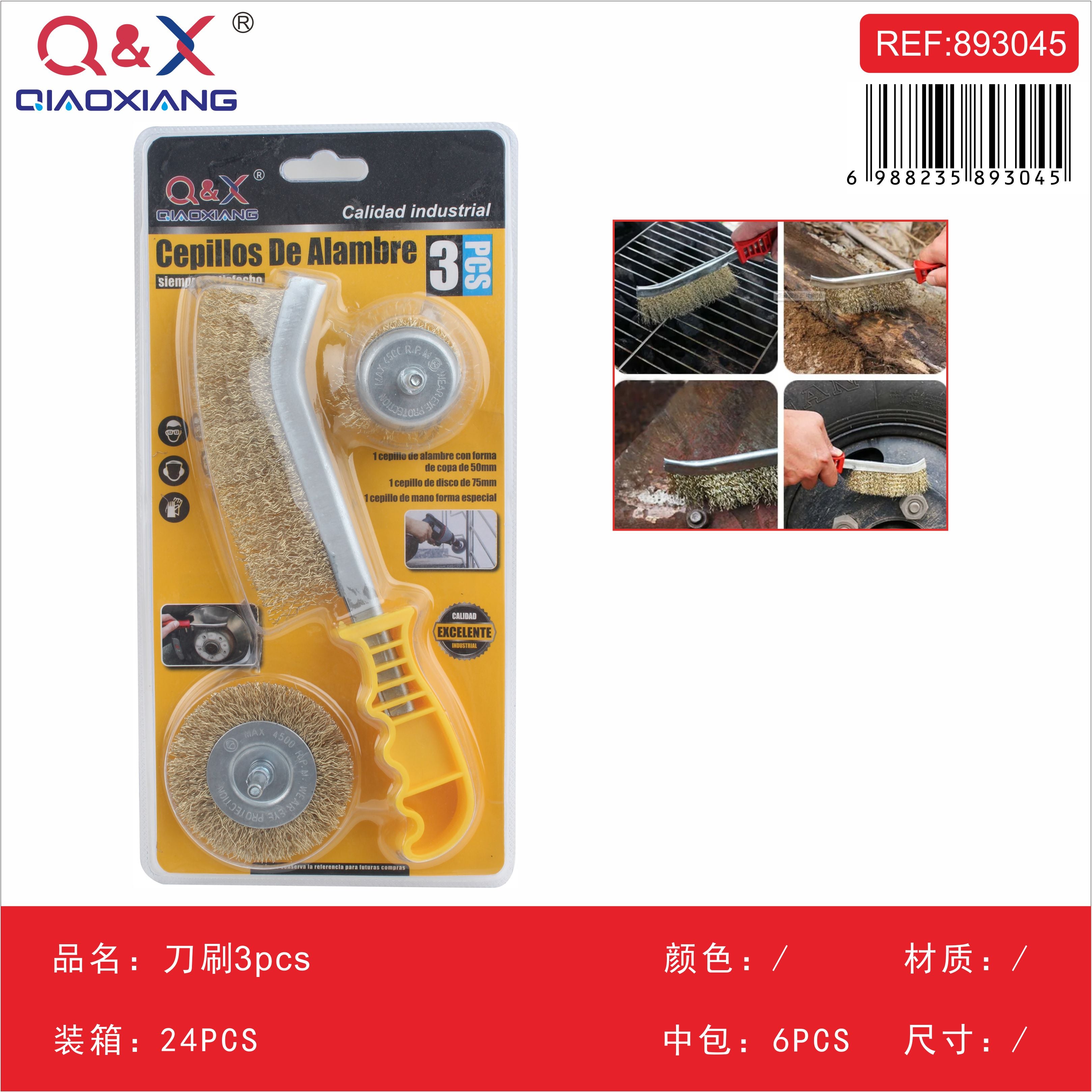 Cepillo tipo cuchilla 3 pcs