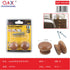 Tirador de madera maciza color natural 33mm pack 2 unidades