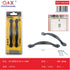 Tirador de aluminio negro modelo B-8 96 mm