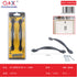 Tirador de aluminio negro modelo B-8 128 mm
