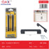Tirador de aluminio negro 96 mm