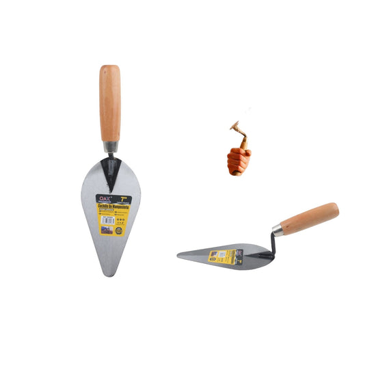 Cuchillo De Alba?il En Forma De Melocot¨®n Con Mango De Madera De 7 Pulgadas. - Q&X