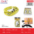 Cuerda elástica para equipaje pack 2 unidades 8 mm x 45 cm