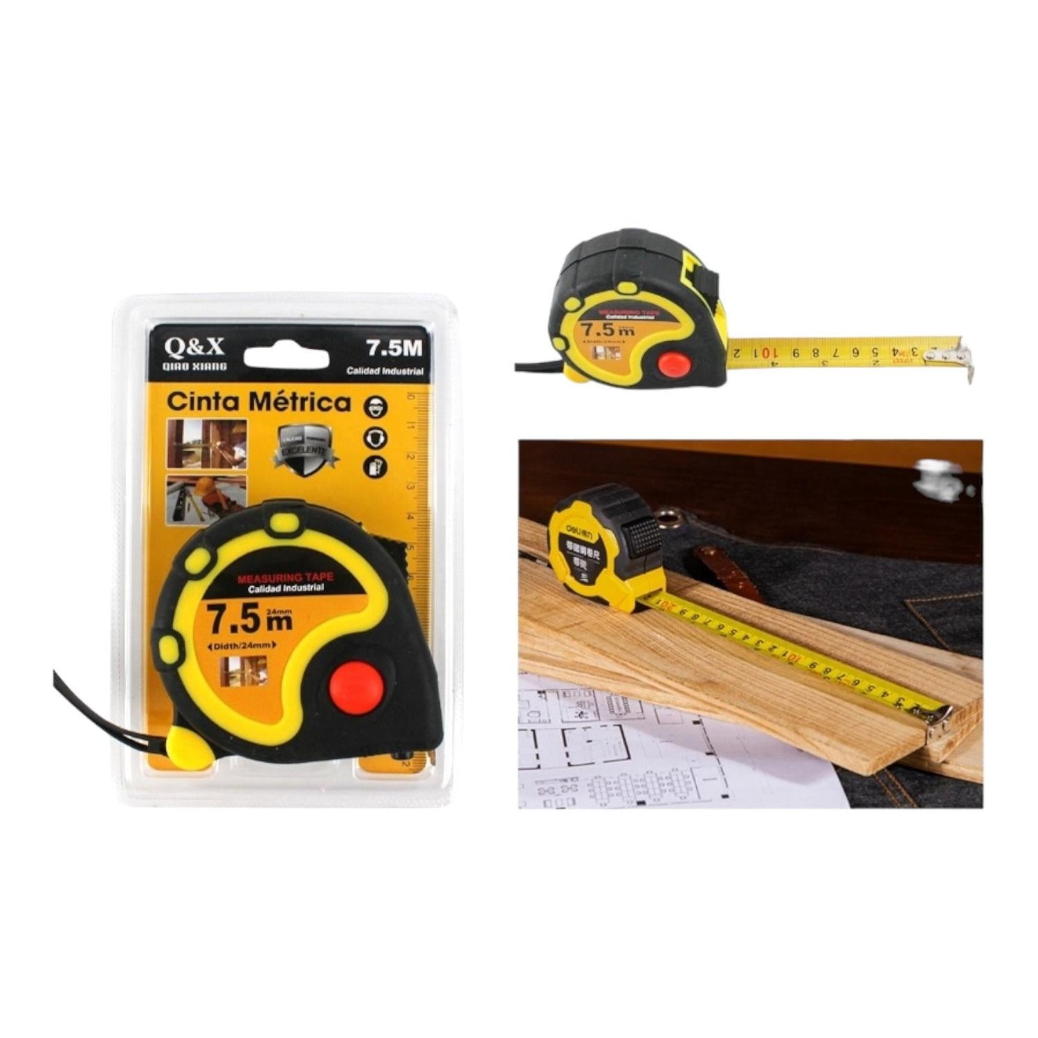 Cinta M¨¦trica De 7,5 M.