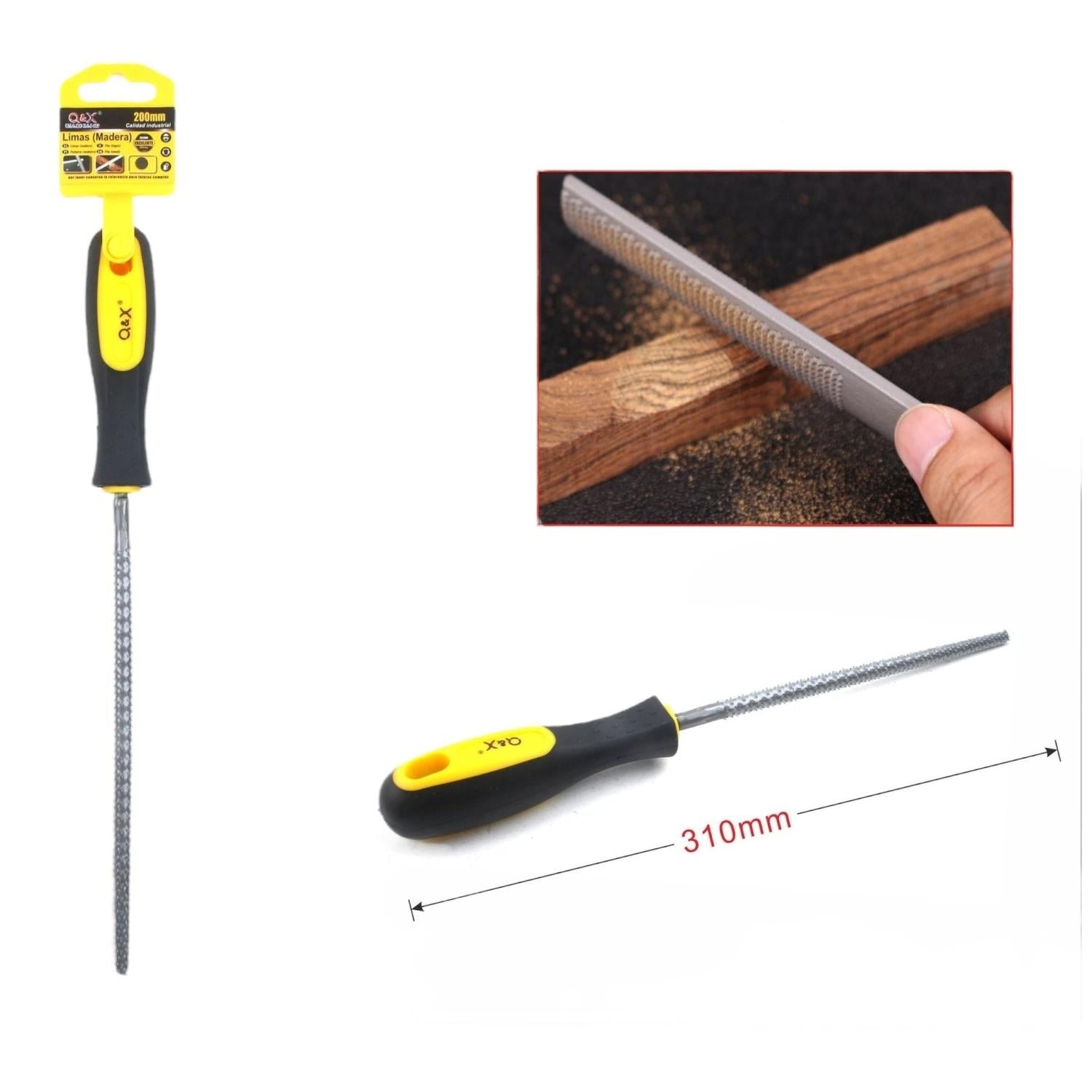 Lima De Acero Cincel Circular De 200Mm Para Madera