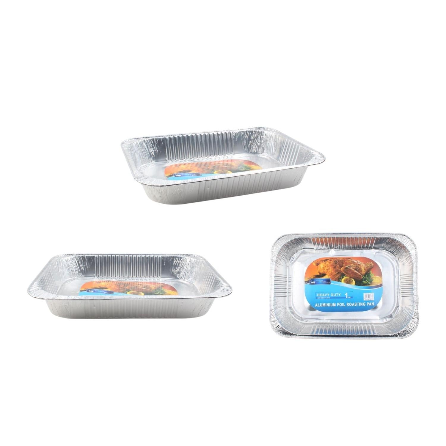 Bandeja De Papel De Aluminio De 465*325*75Mm 1Pk/Papel De Color