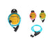Candado de cable para bicicleta cabeza grande 12×80 cm