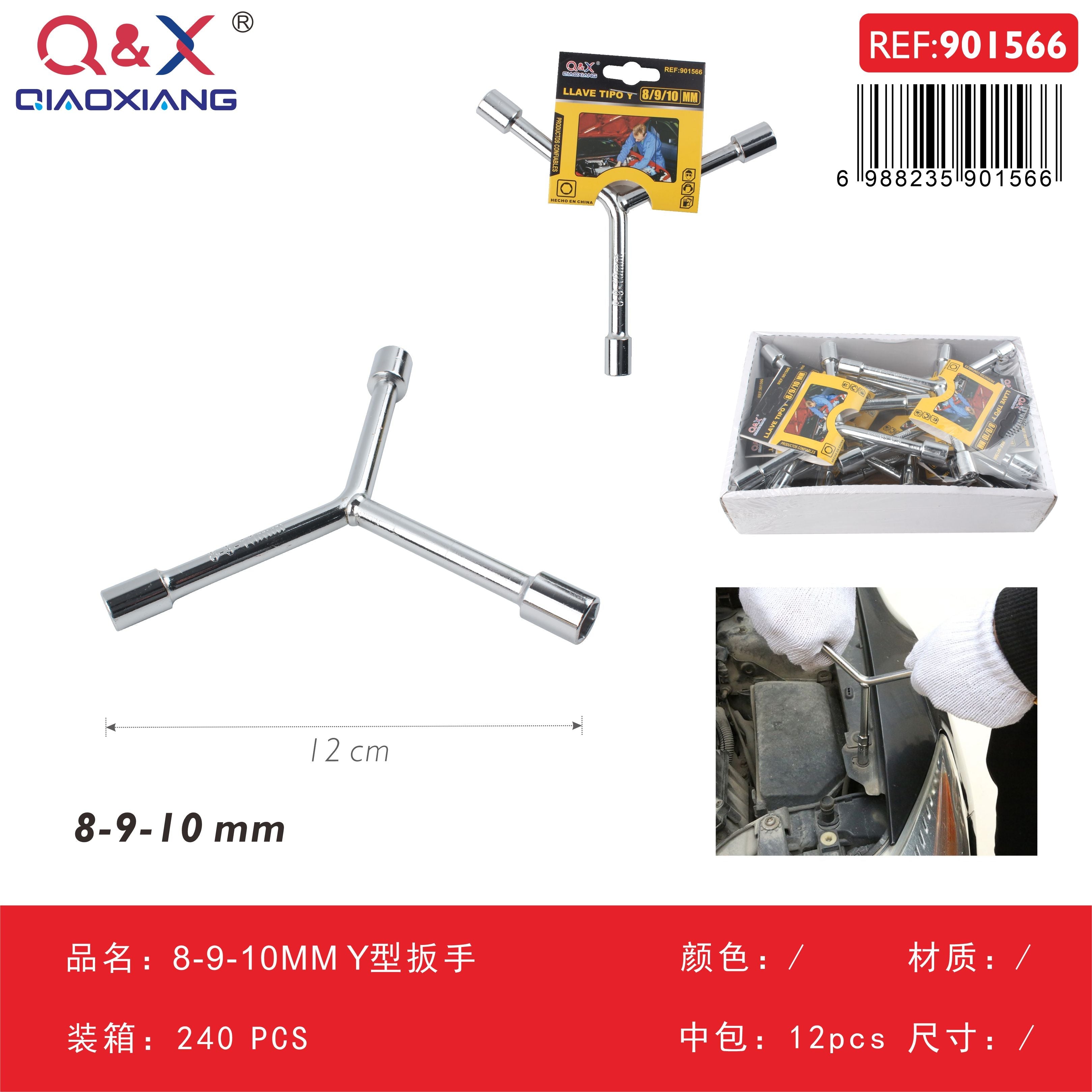 Llave tipo Y 8-9-10 mm