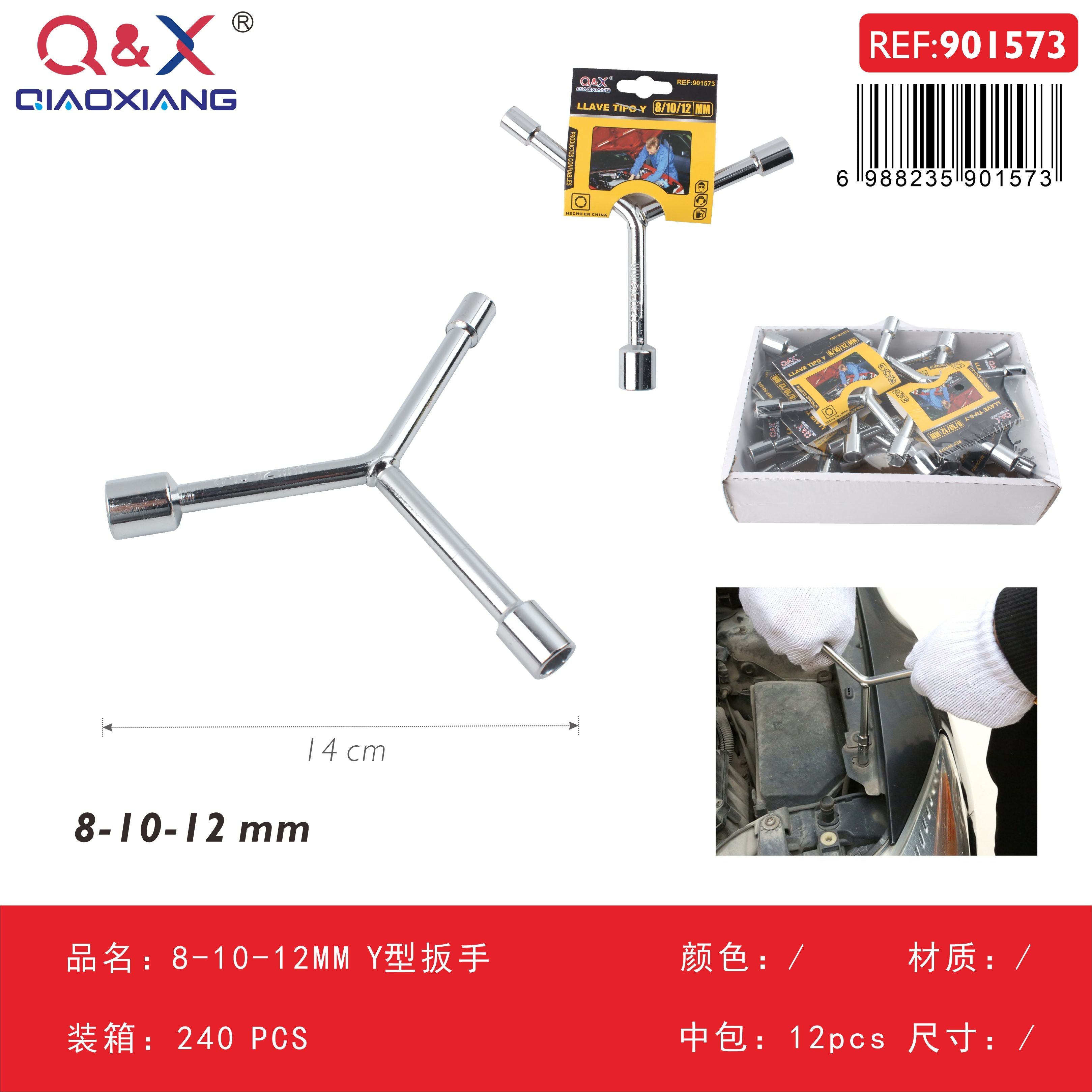 Llave tipo Y 8-10-12 mm