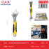 Llave inglesa ajustable multifuncional mango bicolor 10 pulgadas