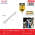Llave combinada reforzada cromada espejo 8 mm