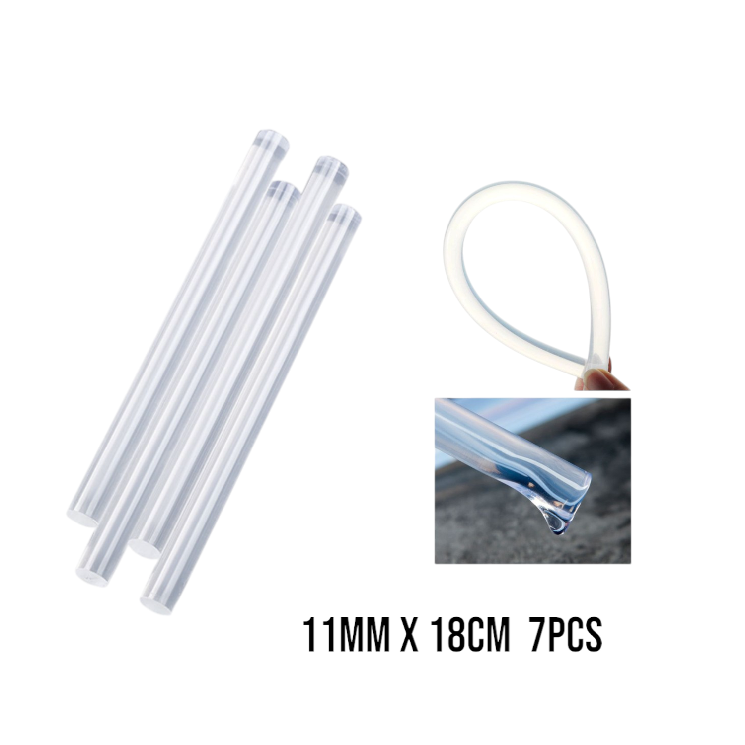 Barras de pegamento gruesas