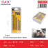 Brocas para construcción (muro) 4/5/6/8/10 mm, 5 piezas