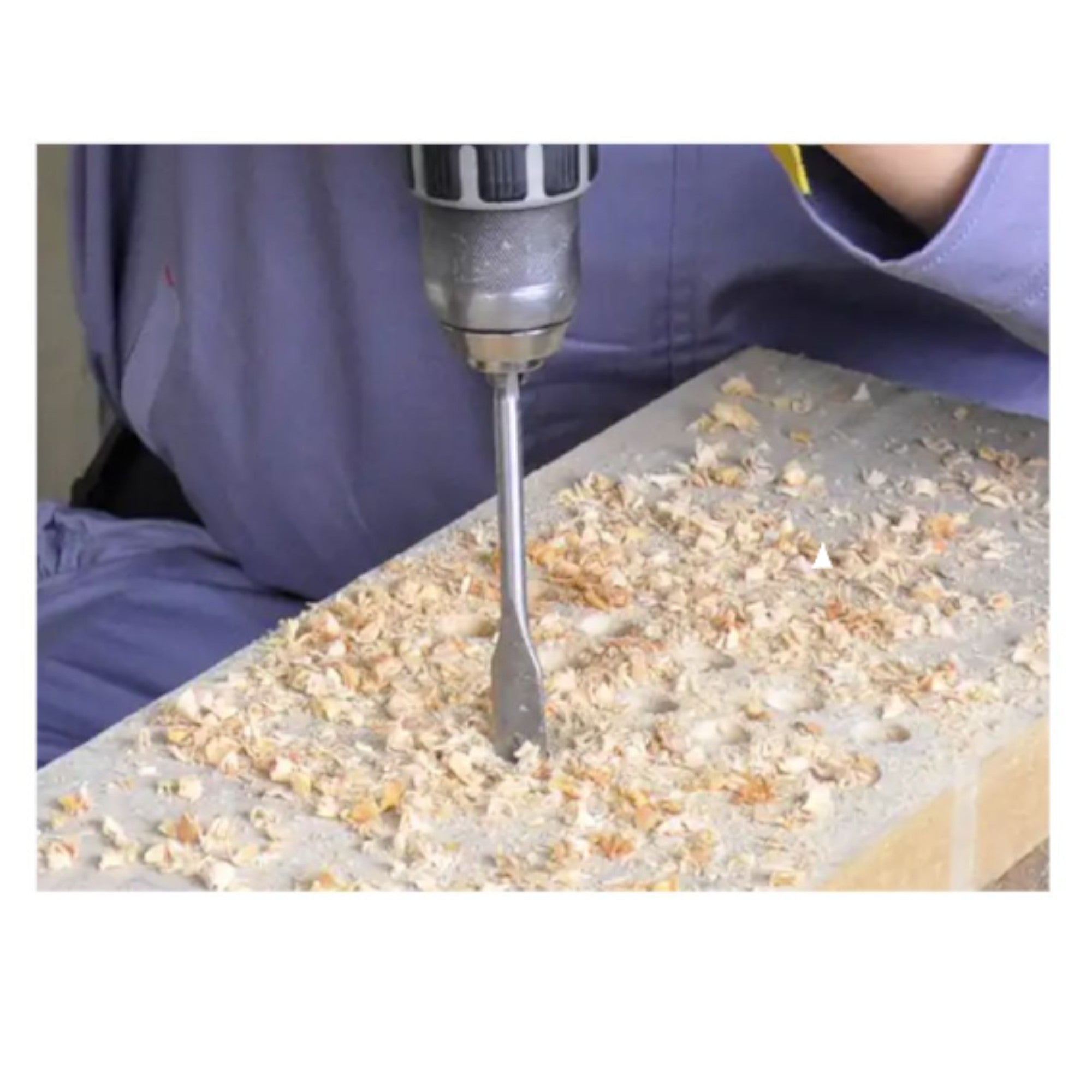 Broca plana para madera 10 mm