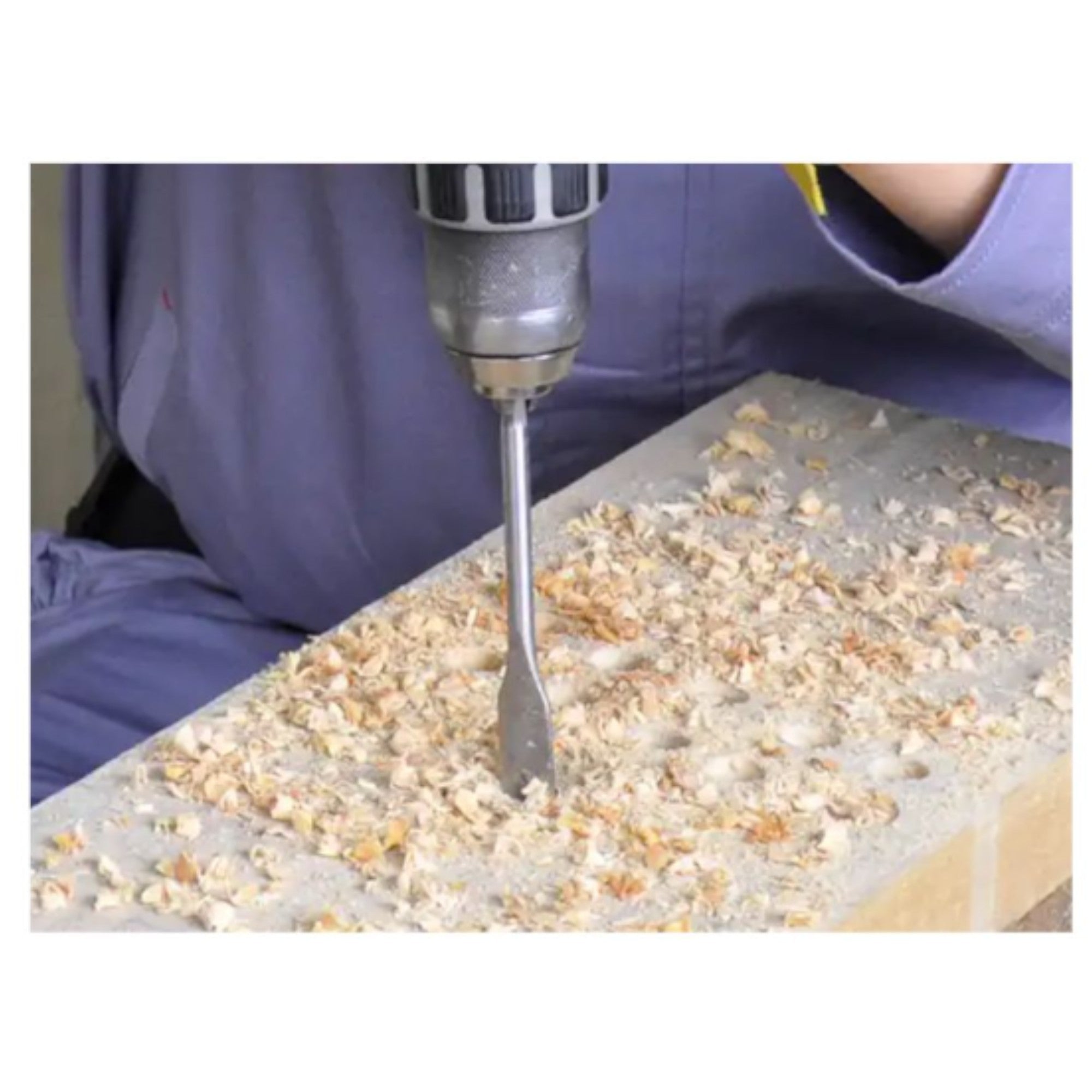 Broca plana para madera 12 mm