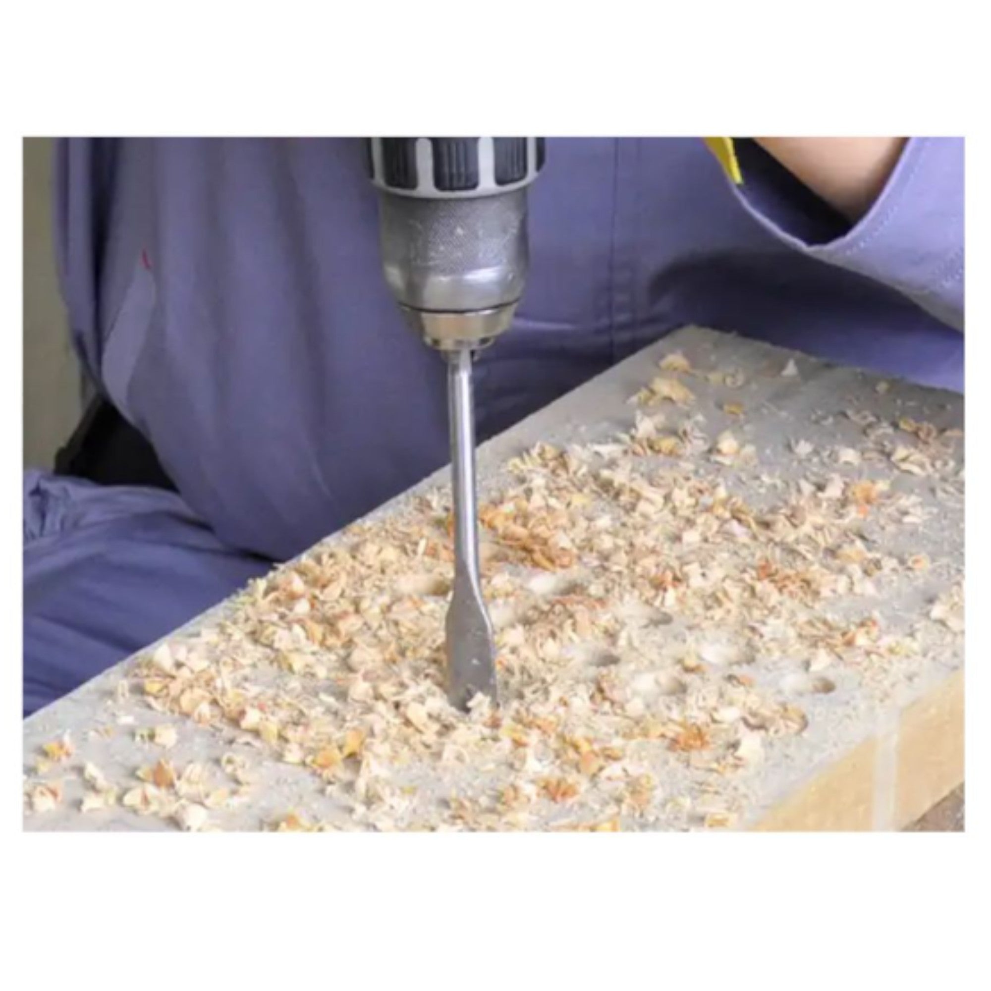 Broca plana para madera 18 mm