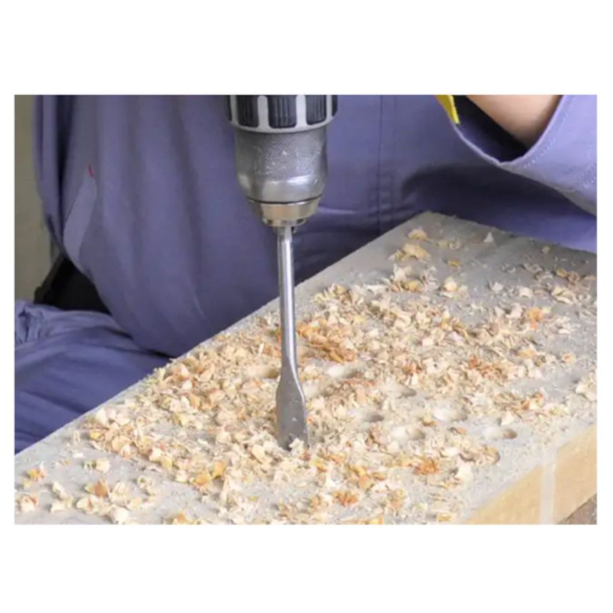 Broca plana para madera 20 mm