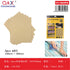 Papel de lija para madera 230 × 280 mm – grano 60, 5 piezas