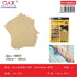Papel de lija para madera 230 × 280 mm – grano 100, 5 piezas