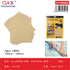 Papel de lija para madera 230 × 280 mm – grano 180, 5 piezas