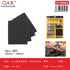Papel de lija metálico 230 × 280 mm – grano 40, 4 piezas