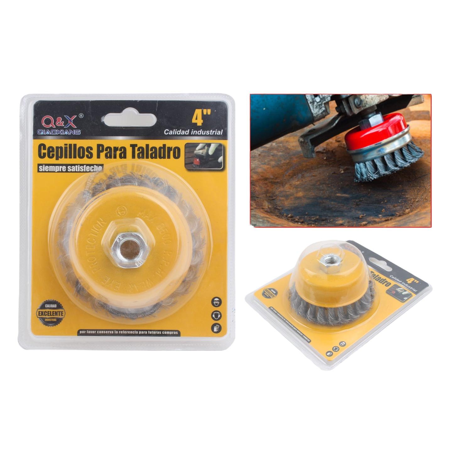 Cepillo de Alambre para Taladro 4