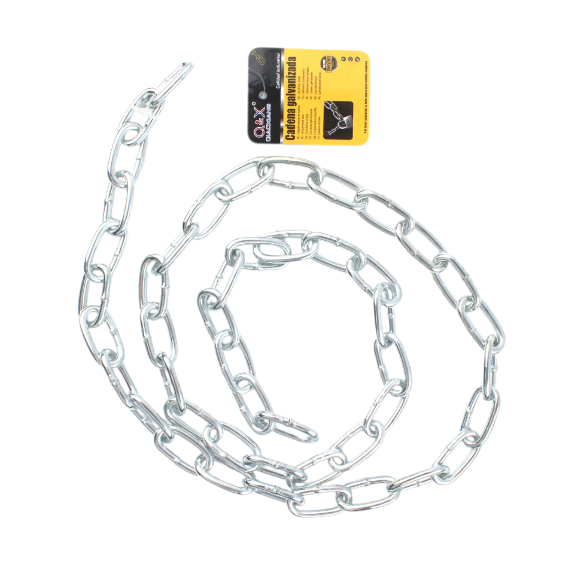 Cadena galvanizada 3 mm × 1.5 m