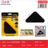 Adhesivos antideslizantes para alfombra triangulares pack 4 unidades 90 x 90 x 102 mm
