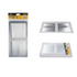 Rejilla de ventilación de aluminio 15 × 30 cm