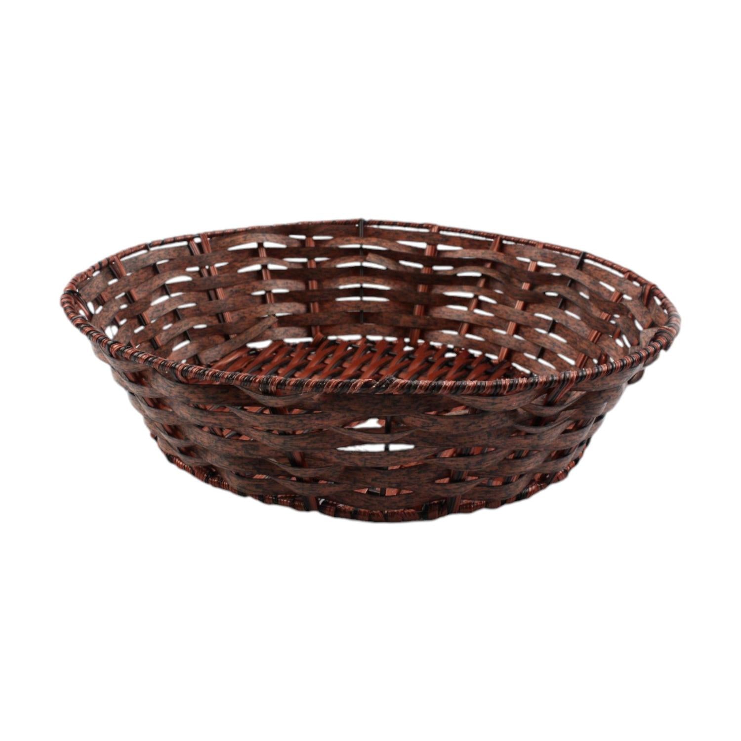 Cesta de mimbre para pan 27 x 27 x 8 cm