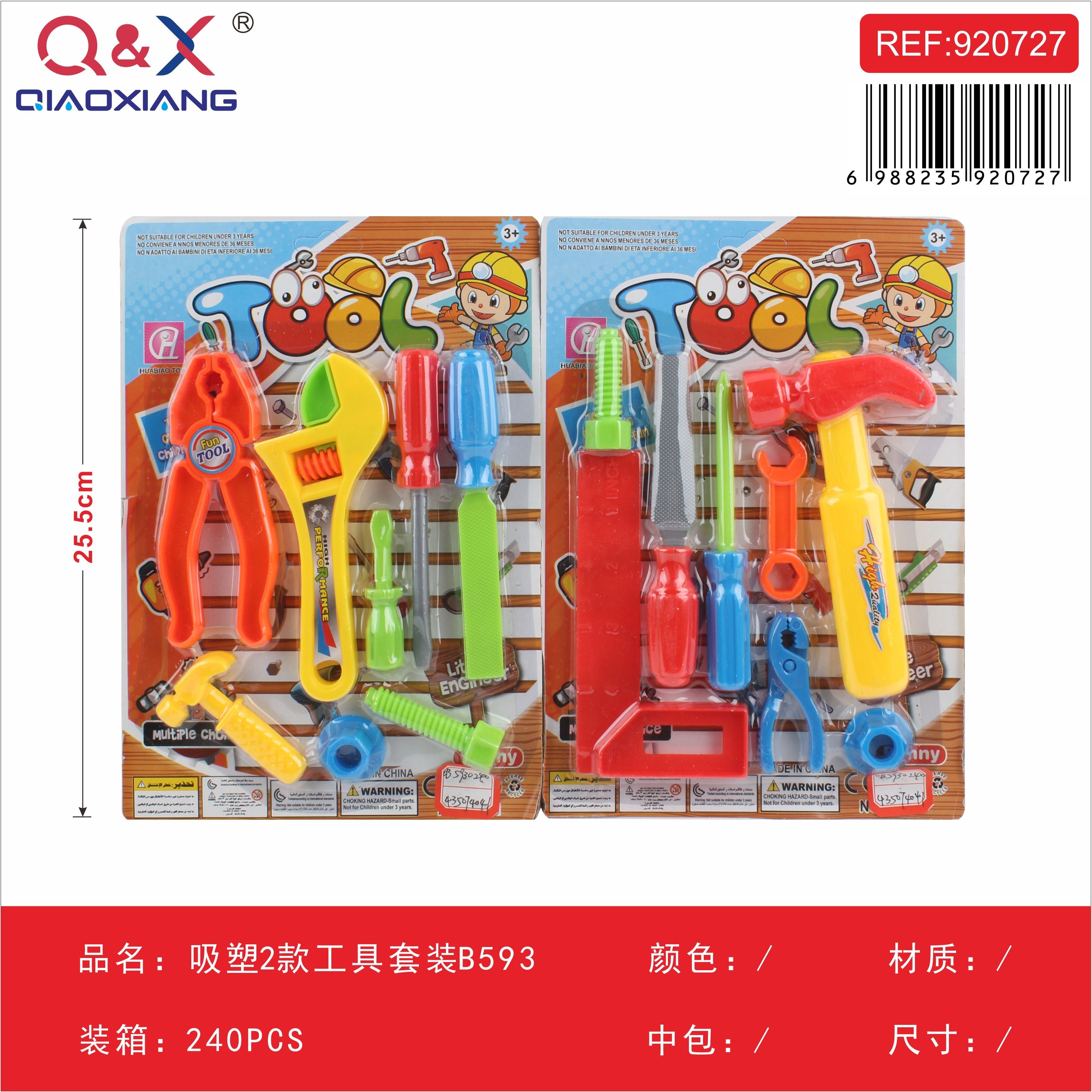 Set de herramientas blister 2 modelos B593